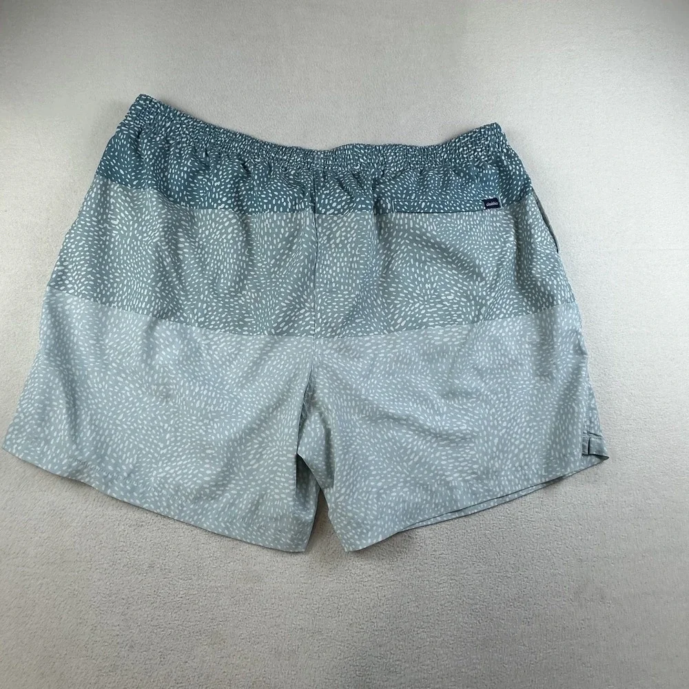 Chubbies Swim Shorts Mens 3XL Blue Teal Pineapple Print Mesh Lined 5.5